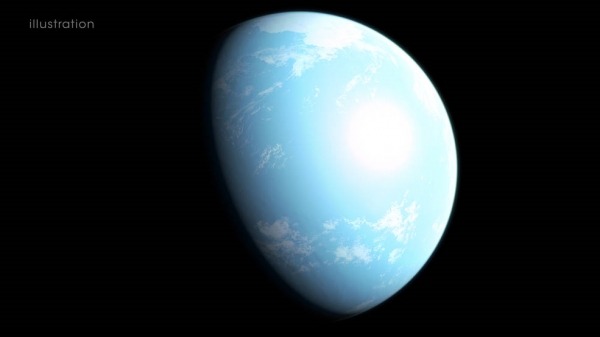 지금까지 자료를 바탕으로 분석된 'GJ 357 d' 행성의 상상도.[사진=NASA]