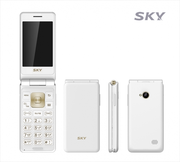 착한텔레콤이 ‘스카이 3G 폴더폰 IM-F100’을 공식 출시한다고 5일 밝혔다. [착한텔레콤 제공]