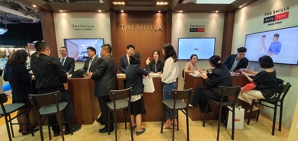 호텔신라가 아시아 최대 B2B 관광 박람회에 참여해 한국 관광 알리미 역할을 톡톡히 하고 있다.