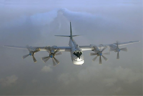러시아 전략 폭격기 투폴례프(Tu)-95MS [위키피디아=연합]