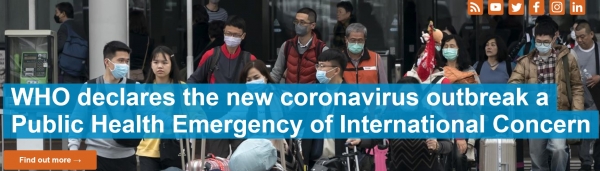 WHO가 30일 재소집된 긴급위원회에서 신종 코로나비이러스에 대해 '비상사태'를 선포했다.[사진=WHO]