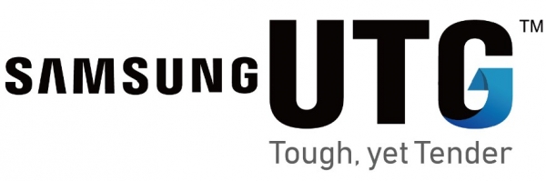 SAMSUNG UTG 브랜드 로고.