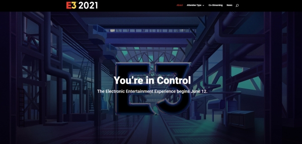E3 홈페이지 이미지.