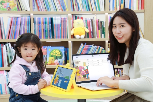 아이들나라, AI로 아동용 리딩북 제작 시간 80% 줄인다[사진=LG U+]