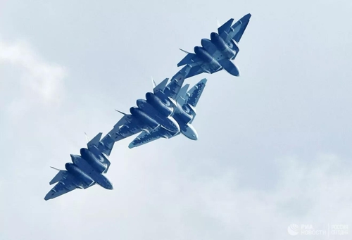 러시아의 Su-57전투기[리아노보스티=연합]