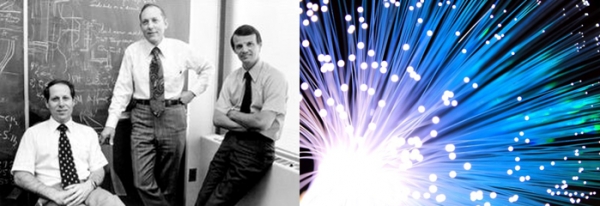 광섬유를 개발한 미국 코닝의 켁, 마우러, 슐츠 박사의 모습(왼쪽). 광섬유는 통신 기술을 발전시키며 인류의 삶을 획기적으로 개선했다.[사진=픽사베이]