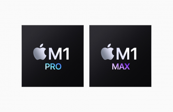 애플이 지난해 M1을 개선해 출시한 M1 PRO와 MAX [사진 제공=애플]